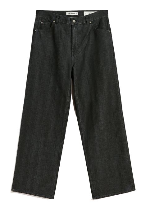 jeans vast cut uomo neri OUR LEGACY | M4255VB